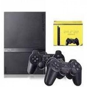 Sony PS2 Slim Console - Latest Edition- Plus 2 Controller