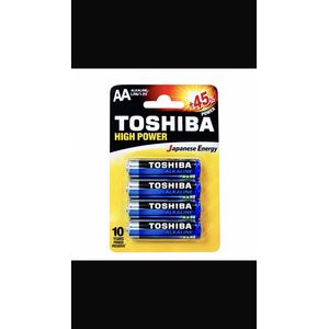Toshiba High Power Alkaline AA battery   