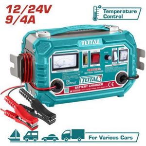 TOTAL 180amp Battery Charger 12/24v 9/4a