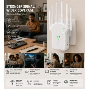 300Mbps WiFi Repeater, WiFi Extender, WiFi Signal Boo-ster, Wireless Repeater, Wireless WiFi Extender, 300Mbps Wireless Repeater, WiFi Range Extender, Internet Signal -Booster, Home WiFi Booster, WiFi Booster, WiFi Amplifier, WiFi Router Extender