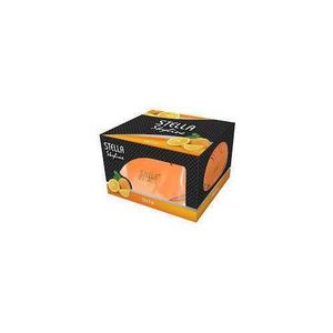 Stella Luxury & Beautiful Stick- On Air Freshener for Car Dashboard... Orange Colour