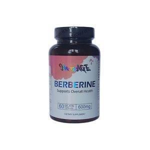 New Age Berberine 600mg - 60 Capsules