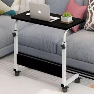 Height Adjustable Bedside Laptop Movable Lifting Table Study Desk