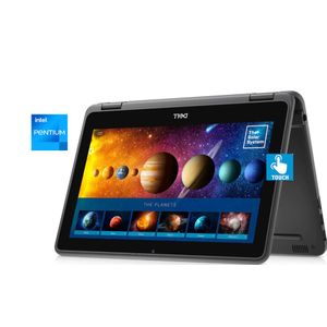 DELL LATITUDE 3190 2in1 X360 INTEL PENTIUM, 4GB RAM,256GB SSD TOUCHSCREEN WIN 10 +USB LIGHT