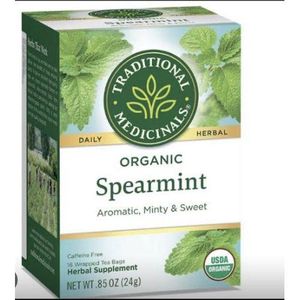 TRADITIONAL MEDICINAL Traditional organic spearmint Tea 16 tea bags