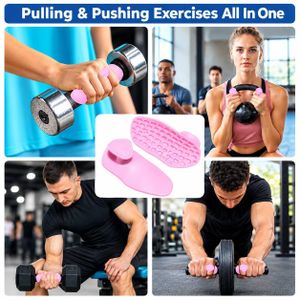 Silicone Gym Grips – Anti-Slip Weightlifting, Workout & Pull-Up Hand Grips