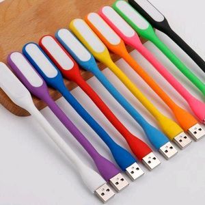 Lamp TWO (2) FLEXIBLE NON RECHARGEABLE USB LED BULBS Lights / LIGHT FOR COMPUTERS / LAPTOP KEYBOARDS & POWER BANK USB PORT