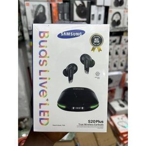 Samsung S20 Plus TWS Fingerprint Earbuds - Noise Cancellations Earphone, Personalized Spatial Audio, Sweat and Water Resistant Earpodz - ( Black )