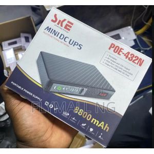 Ske Poe 430p Mini Dc UPS For Router -5v -9v -12v -24v -8800mAh