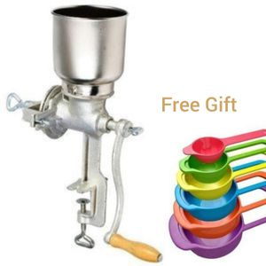 Manual Hand Heavy Grinder Blender Crusher Beans Ogbono Egusi and Free Gift