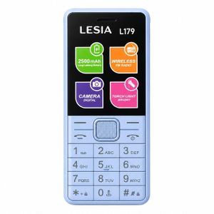LESIA L179 1.77 inches 2500 mAh Dual Sim- Sky Blue