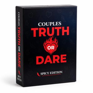 Couples Truth or Dare Spicy Edition – Fun & Exciting Couples Conversation Card Game