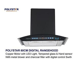 Polystar 60CM COOKERHOOD, CHARCOAL FILTER WITH 100% COPPER