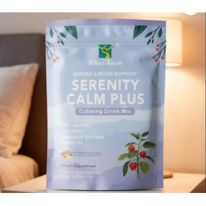 Wins Town Serenity calm plus drink stress and mood support 
