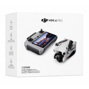 High quality DJI Mini 4 Pro Fly More Combo Plus (DJI RC 2) Foldable 4K Camera Drone With Smart Remote Controller, GPS, Obstacle Sensing