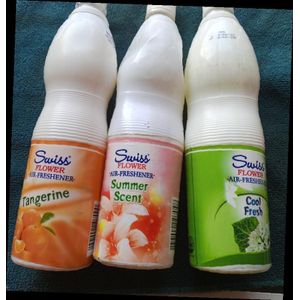 3 pcs: SWISS FLOWER LIQUID AIR FRESHENER 500ml