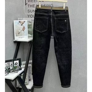 Mens Stock Designer Jeans Skinny Ripped Jeans