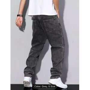 Fade Stock Jean For Men-Grey