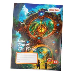 20 Leaves Exercise Book - 2A Exercise Book - 1 dozen 