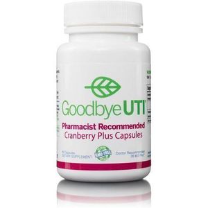 Goodbye UTI Cranberry Plus 30 Caps Highest Level Of Urinary Tract Protection
