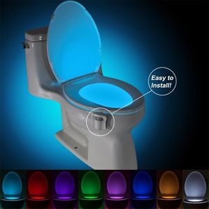 8/16 Colors 1/2 Pcs Toilet Lights Led Toilet Night Lights Motion