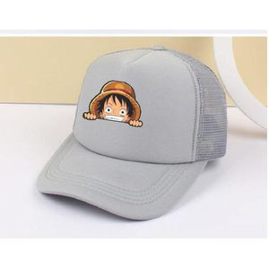 Men's Luffy KOP Truckers Facecap - Light Grey