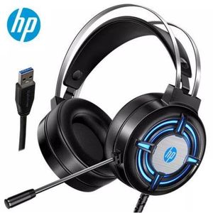 Usb Power H P USB Headset & Mic with Microphone wire Headphones for Studio Gaming Laptop Computer 