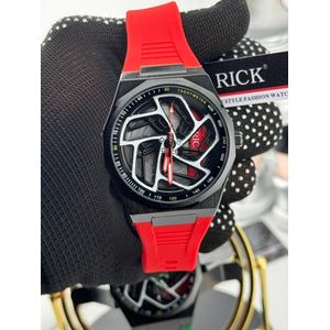 Ricki'S Luxury spinning watch, silicone strap