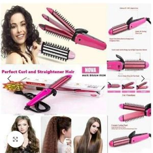 3in1 NOVA HAIR CURLER/STRAIGHTENER
