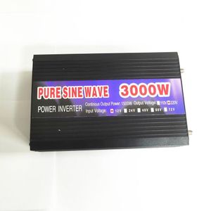 Pure Sine Wave inverter 3000w 24v original/continuous power is 1500w 