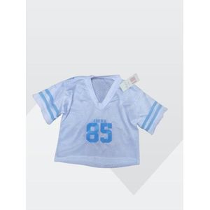High quality luxury ladies crop top jersey