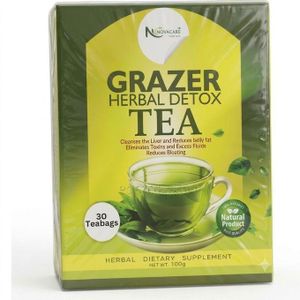 Nova Care GRAZER HERBAL DETOX Tea - Natural Herbal Dietary Supplement 