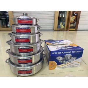 Tornado Cast Aluminium pot set 6