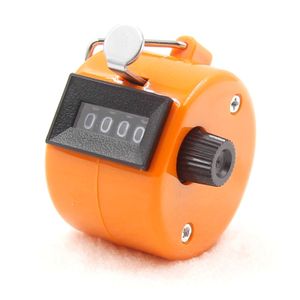 4 Digit Number Counters Metal Shell Hand Finger Display Manual