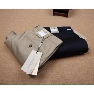 2 in 1 Men's Quality Smart Office Plain Chinos Trousers
