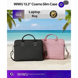 WiWU Cosmo Slim Case fashionable cushion laptop bag designed for 13.3" laptops