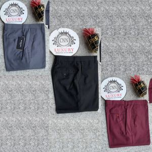 3 in 1 Men’s Luxury Corporate Suit Trouser Executive Tailored Formal Office Wear