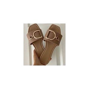 Elegant Brown Women Slippers