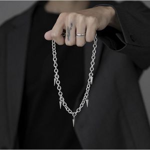 Big Spikes Choker Leather Collar Metal Punk Necklace For Women Men Emo  Chocker Goth Jewelry Harajuku Accessories