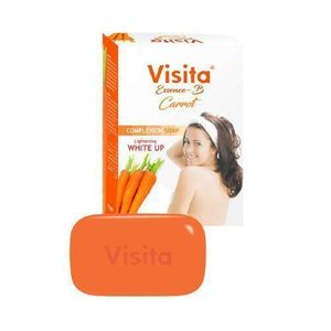 Visita Visita-Essence B Carrot Complexion Soap Lightening "White Up" 150g. 