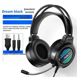 Aula  S606 USB Wired Gaming Headset WIth Microphone