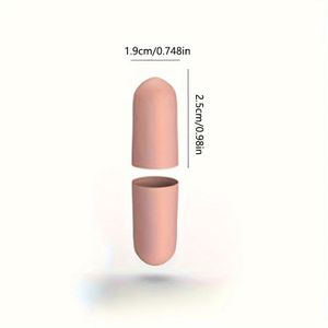 Two sleep earplugs with soft, resilient foam for students studying and working at home.