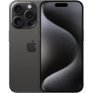 Apple iPhone 15 Pro 6.1" - 256GB ROM, 8GB RAM - Nano Sim - Black Titanium 