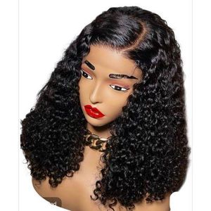 Latest Super soft curly hair wig with frontal