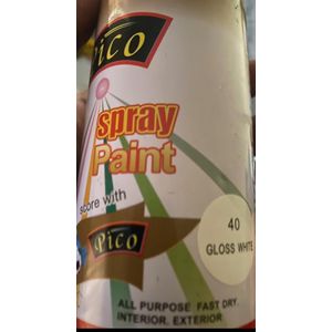 Pico Spray Paint Gloss White