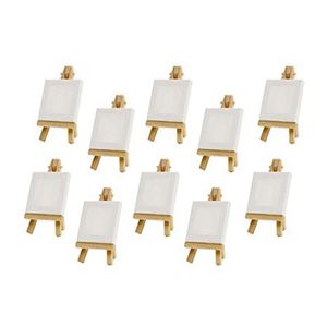 915 Generation 12 Pack 5 Inch Mini Wood Display Easel Natural