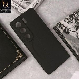 Tecno Camon 40 Pro Smooth Protective Silicone Back Case + Privacy screen protector (screen guard)