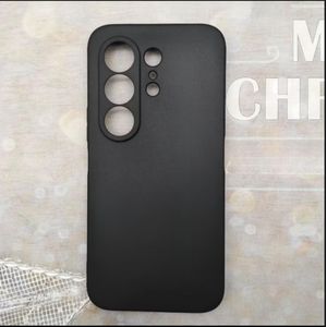 Tecno Camon 50 & Camon 50 Pro Silicone Protective Case – Matte Black Elegance with Full Camera Coverage, Shockproof Corners & Scratch-Resistant Shield. ( Black )