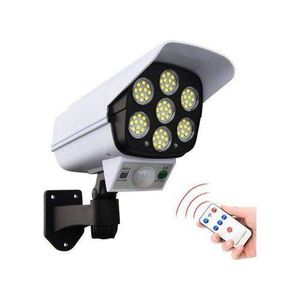 LED Camera Solar Light Motion Sensor Wall Lamp IP65