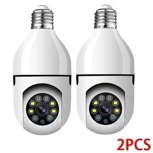 Bulb 3MP PTZ Wifi IP Mini Camera E27 Security Surveillance Smart Home Monitoring CCTV LED IR Light